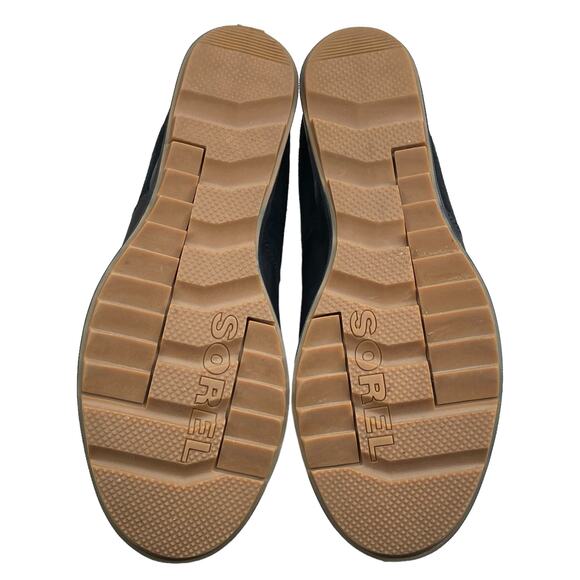 Sorel Women’s Evie Black Leather Suede Pull On Chelsea Boots Size US 8.5 - Picture 9 of 11